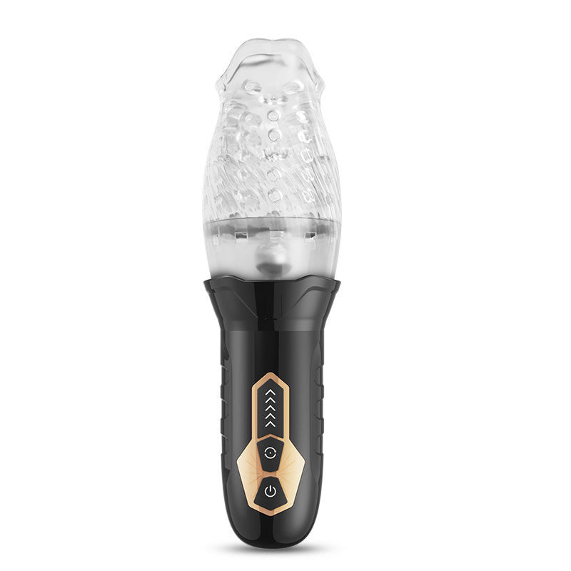 The Male Rose Gawk 3000 Rotating & Vibration Male Masturbator Stroker